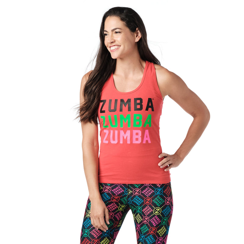 Zumba Smile Racerback