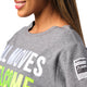 All Moves Welcome Cropped Sweatshirt