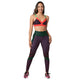 Zumba Style Panel Ankle Leggings