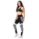 Zumba Happy Panel High Waisted Ankle Leggings