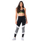 Zumba Happy Panel High Waisted Ankle Leggings