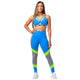 Zumba Happy Panel High Waisted Ankle Leggings