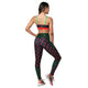 Zumba Style Panel Ankle Leggings