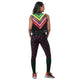 Zumba Style Denim Vest With Swarovski Crystals
