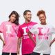 I Love Zumba Pink Tee - White