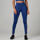 Strong ID High Waistband Ankle Leggings - Blue Steel