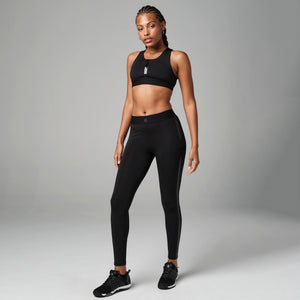 Strong ID Printed Scoop Racerback Bra