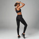 Strong ID Printed Scoop Racerback Bra