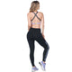 Zumba Dance Co. Laced Up Waistband Ankle Leggings
