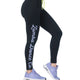 Zumba Dance Co. Laced Up Waistband Ankle Leggings