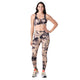 Zumba Worldwide Tie-Dye High Waisted Ankle Leggings