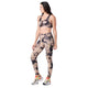 Zumba Worldwide Tie-Dye High Waisted Ankle Leggings