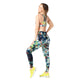 Zumba Worldwide Tie-Dye High Waisted Ankle Leggings