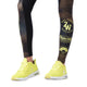 Zumba Dance Co. High Waisted Panel Ankle Leggings