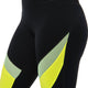 Zumba Color Blocked High Waisted Ankle Leggings