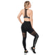 Zumba Mesh Panel High Waistband Ankle Leggings