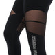 Zumba Mesh Panel High Waistband Ankle Leggings