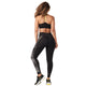 Zumba Electric High Waisted Panel Ankle Leggings