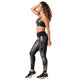 Zumba Electric High Waisted Panel Ankle Leggings