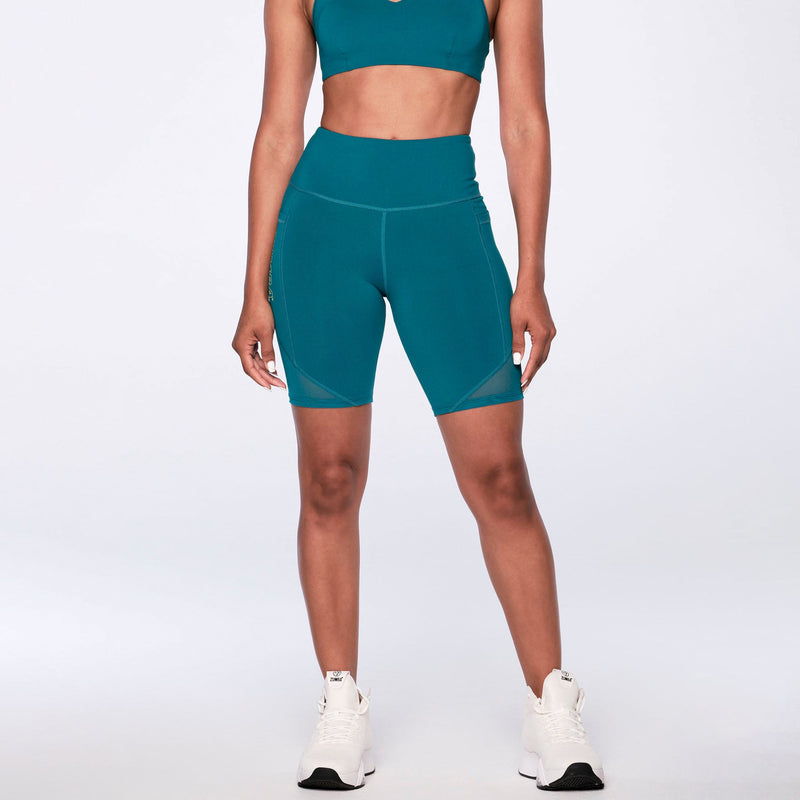 Zumba Core High Waisted Biker Shorts