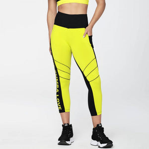 Zumba Love High Waisted Crop Leggings