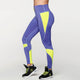 Zumba Forever Color Blocked High Waisted Ankle Leggings