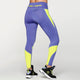 Zumba Forever Color Blocked High Waisted Ankle Leggings