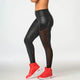 Destination Zumba Mesh Panel Ankle Leggings