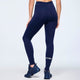 Zumba Out Loud High Waisted Ankle Leggings With Drawcord