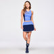 Zumba Out Loud Color Blocked Woven Skort