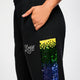 Zumba Wide Leg Sweatpants With Sequin Panels