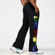 Zumba Wide Leg Sweatpants With Sequin Panels