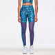 Zumba Libre High Waisted Ankle Legging With Mesh Inserts