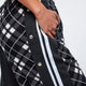 Eastern Flavor Wide Leg Pants With Wide Side Snap Placket