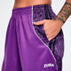 Rock n Roll Curvy Track Pants - Purple/Black