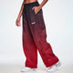 Rock n Roll High Waisted Woven Pants - Red/Black