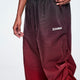 Rock n Roll High Waisted Woven Pants - Red/Black