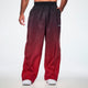 Rock n Roll High Waisted Woven Pants - Red/Black