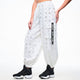 Dale-Z Parachute Cargo Pants - White/Silver