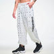 Dale-Z Parachute Cargo Pants - White/Silver