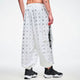Dale-Z Parachute Cargo Pants - White/Silver