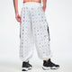 Dale-Z Parachute Cargo Pants - White/Silver