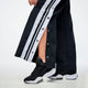 Dale-Z High Waisted Pants With Side Snaps - Bold Black