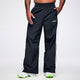 Dale-Z High Waisted Pants With Side Snaps - Bold Black