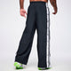 Dale-Z High Waisted Pants With Side Snaps - Bold Black