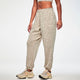 Zumba Modal Knit Slouch Cargo Pants - Beige/Tonal