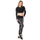Zumba Futuristic Long Sleeve Crop Top