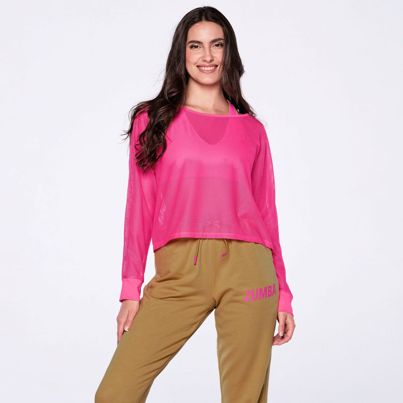 Zumba Core Mesh Pullover