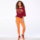 Zumba Moving The World Crop Top
