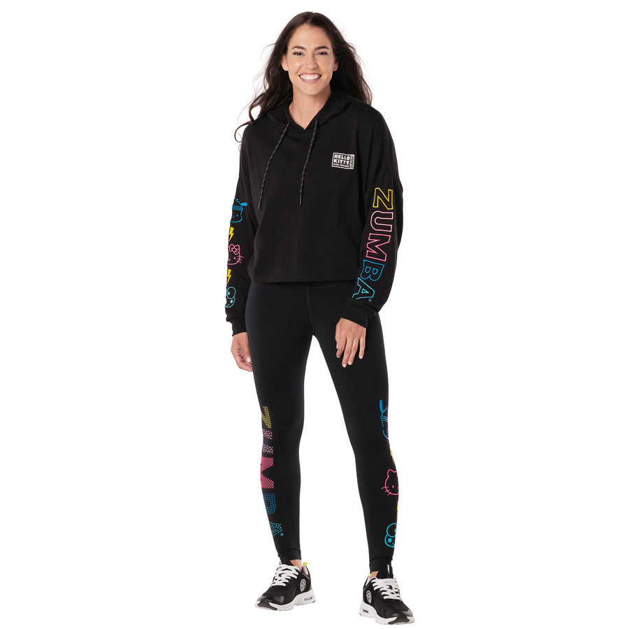 Zumba X Hello Kitty & Friends Crop Hoodie